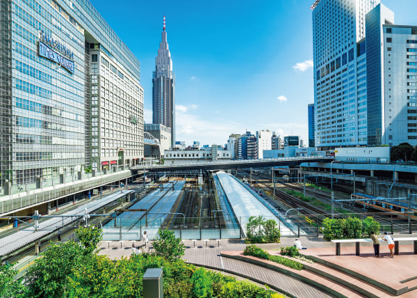 TO SHINJUKU「新宿」駅へ直通30分